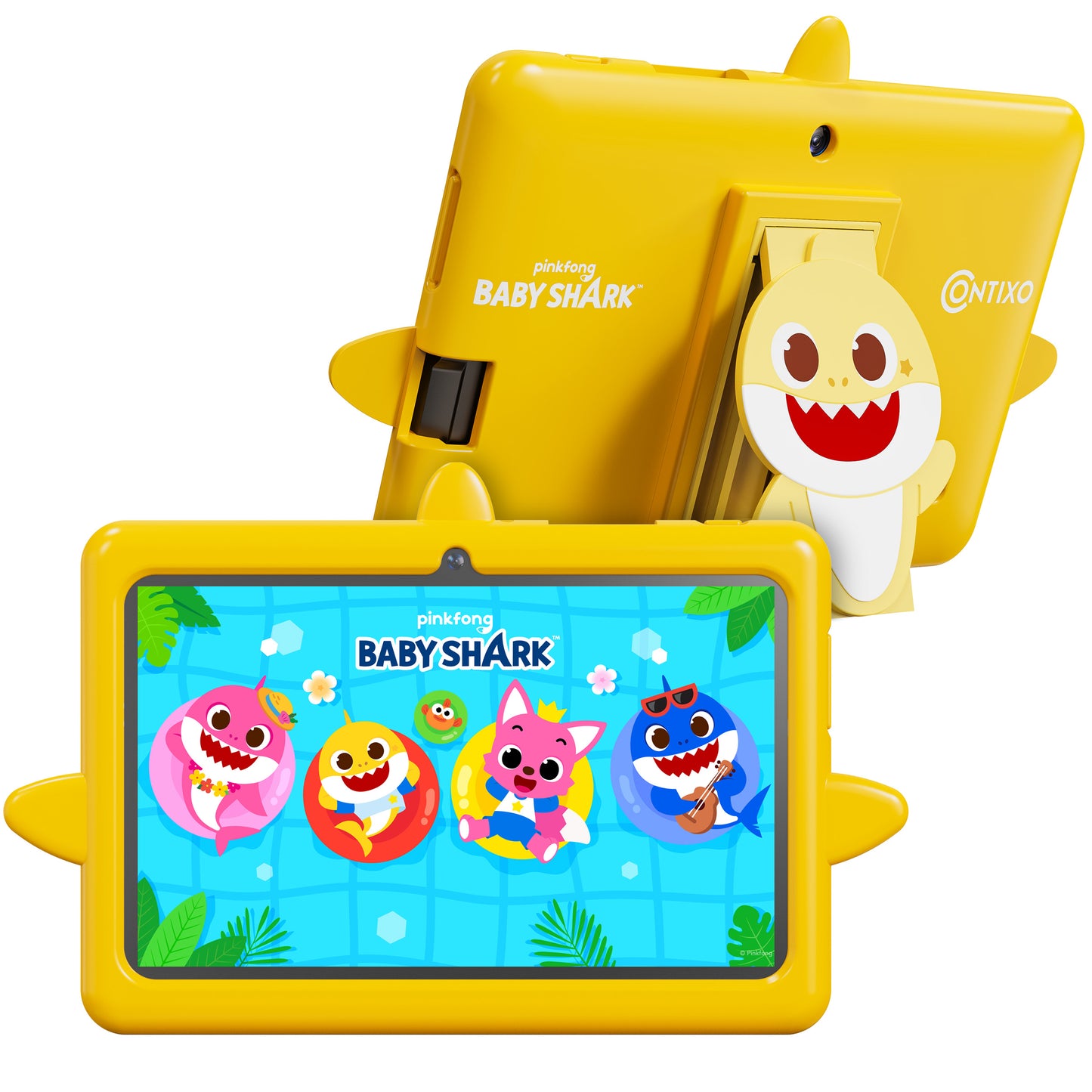 Pinkfong Baby Shark A8 7” Kids Tablet by Contixo | Android 16, 32GB