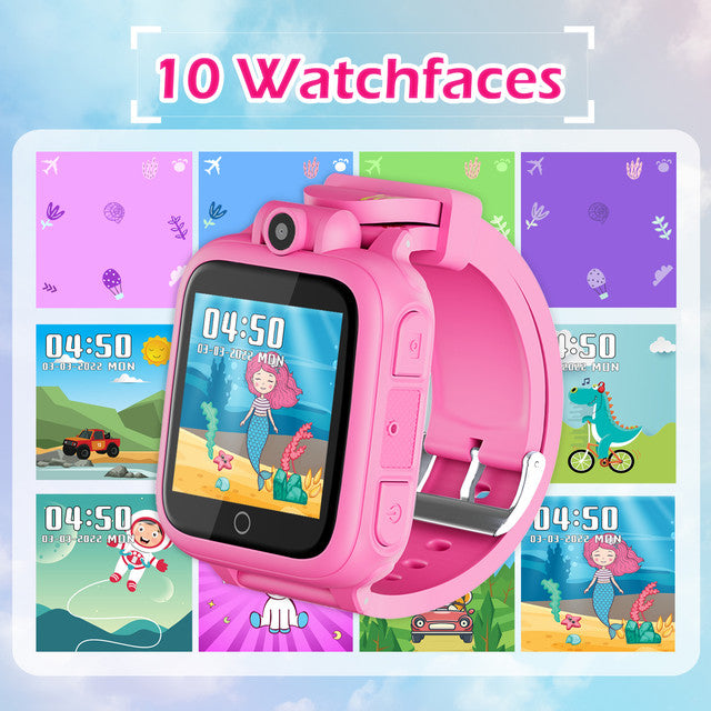 Contixo Smart Watch for Kids with Educational Games, HD Touch Screen, Camera, and MP3 Music Player