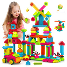 Contixo ST5 144 pcs Bristle Shape 3D Tile STEM Building Block Set