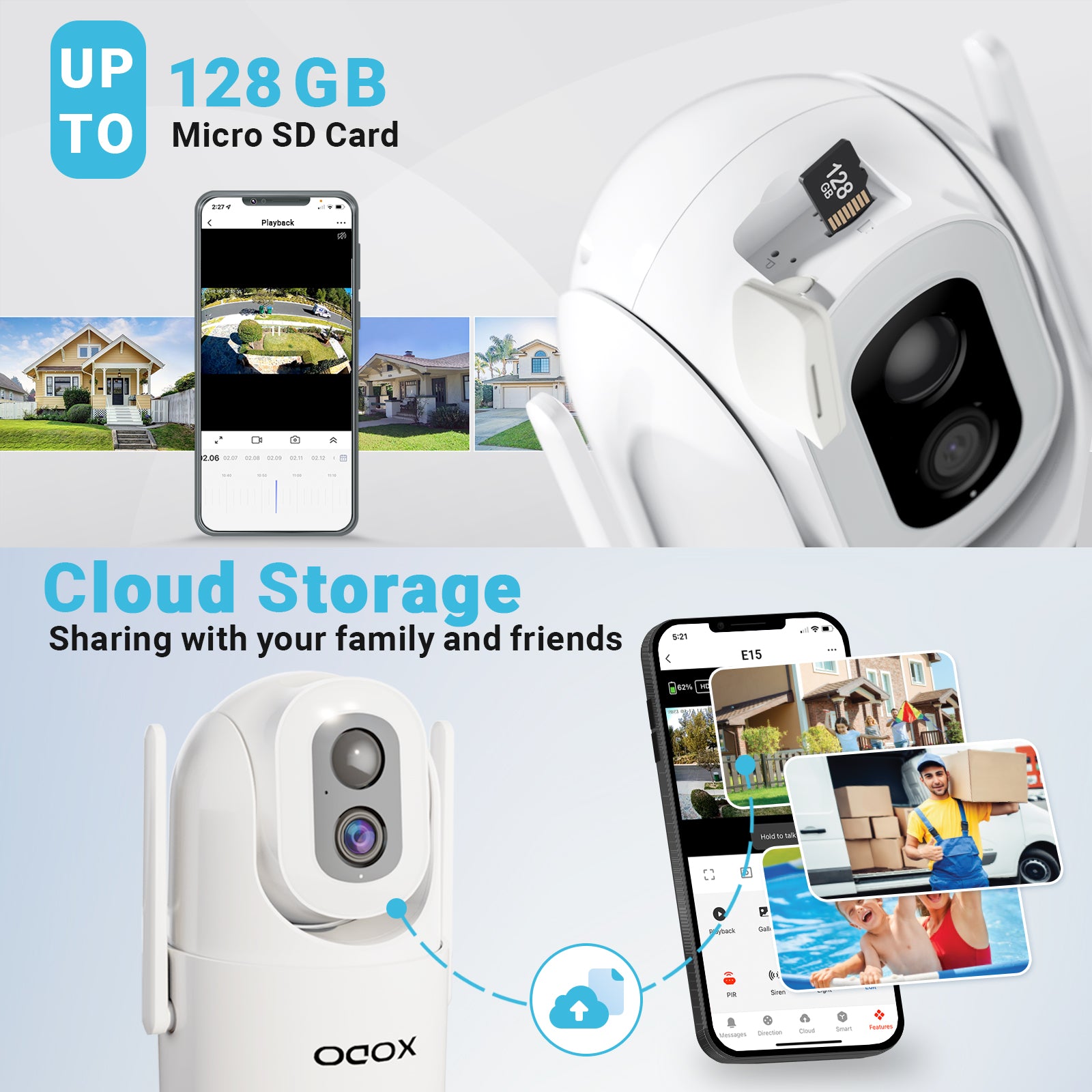 E15 Smart Wi-Fi Security Camera