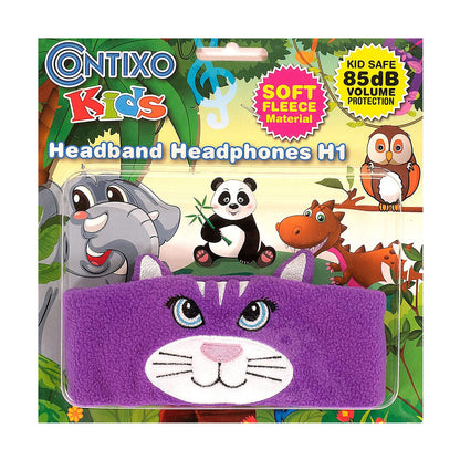 Contixo H1 Adjustable Fleece Headband Headphones
