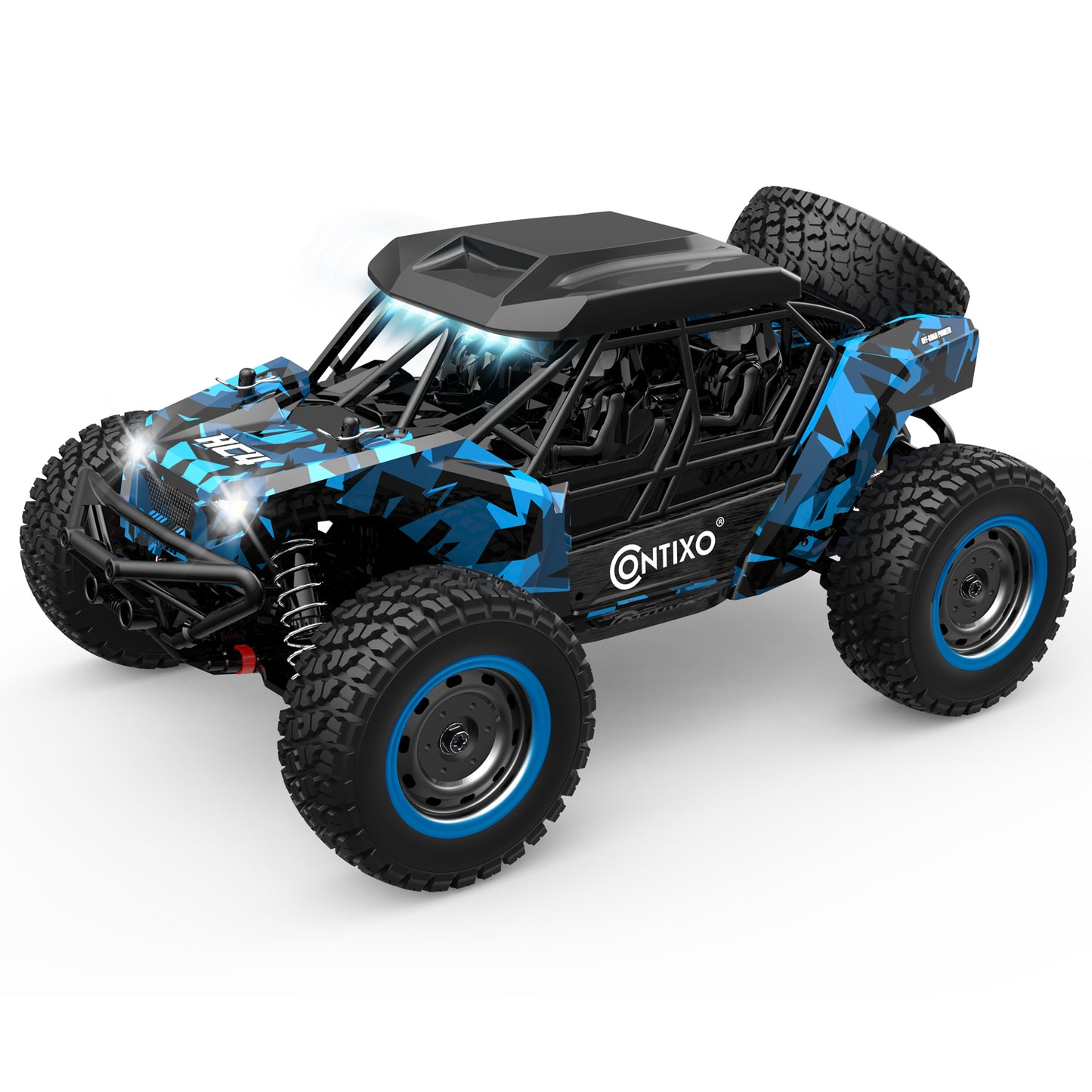 Contixo HC4 Dominator RC Remote Control Offroad 4WD UTV - 1:16 Scale