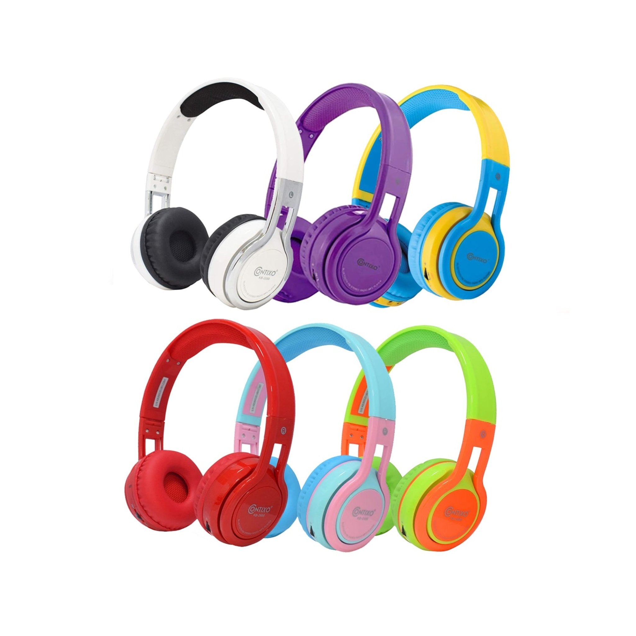 Contixo KB-2600 Kid Foldable Wireless Bluetooth Headphones