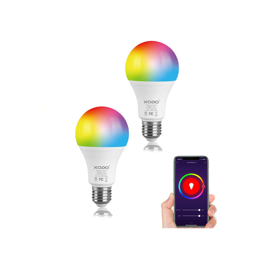 XODO LB3 Smart Light Bulbs - Color Changing LED Wi-Fi Bulbs
