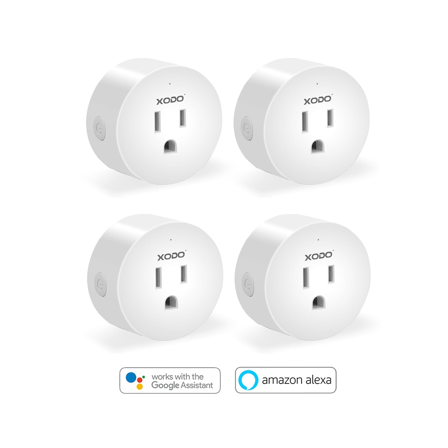 XODO WP1 Smart Mini Outlets - Works with Alexa & Google Home
