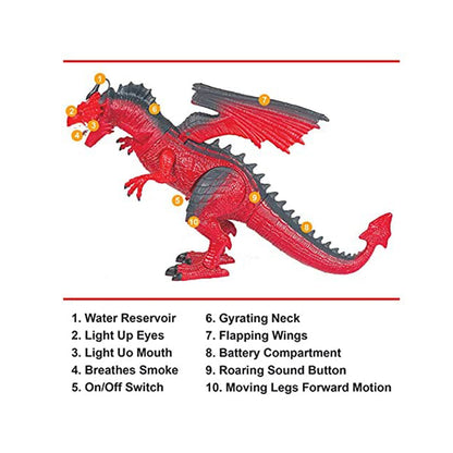 Contixo DR3 Remote Control RC Dragon Dinosaur Toy