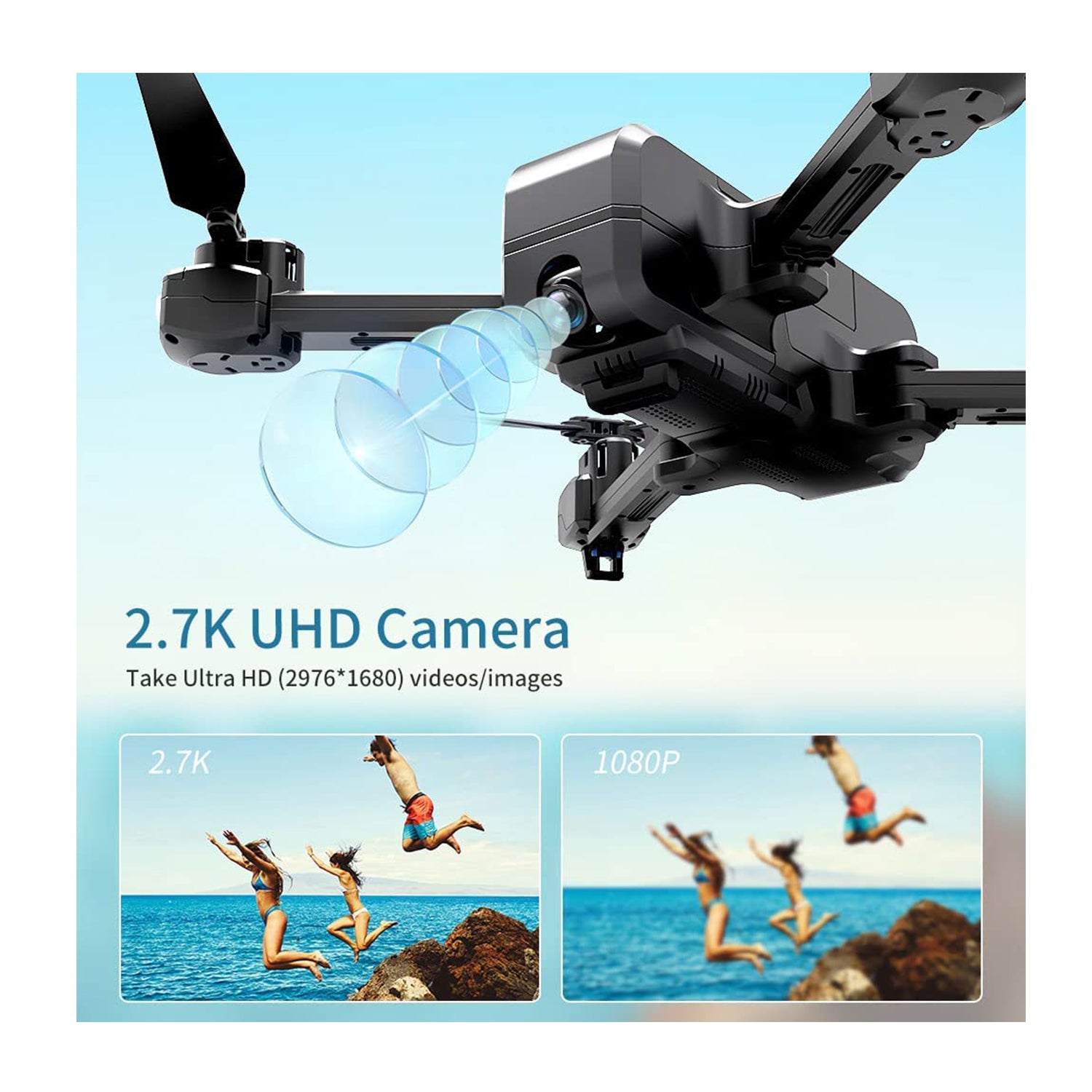 Contixo F22 Pro FPV Drone with HD Camera