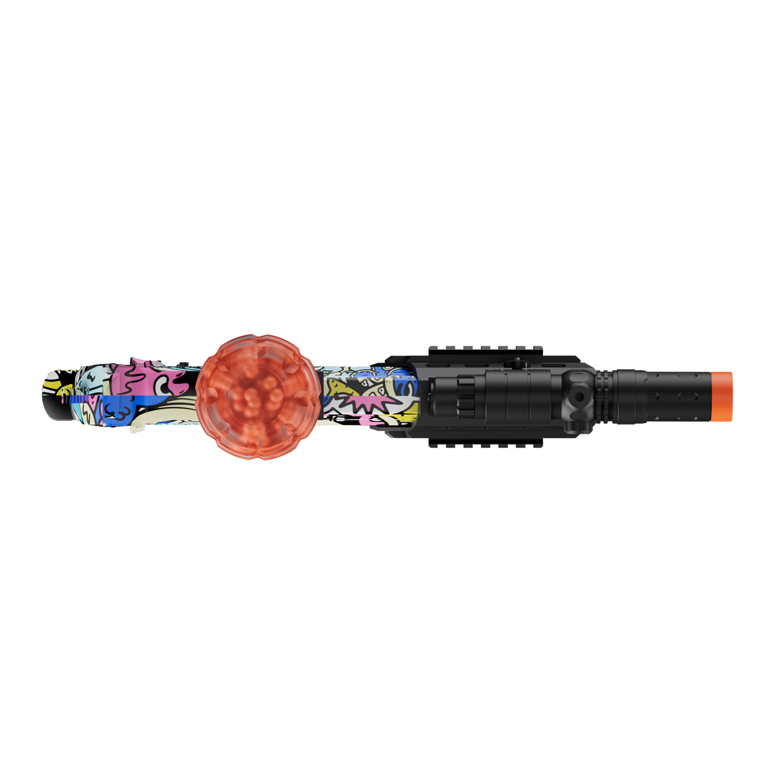 Contixo GB1 Graffiti Automatic Gel Ball Blaster with 30,000 Gel Beads