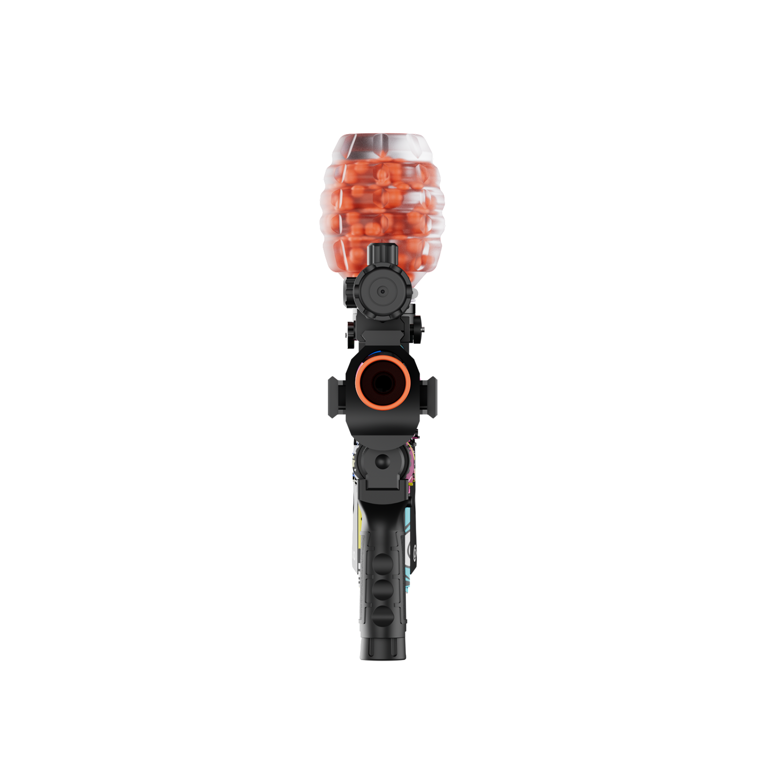 Contixo GB1 Graffiti Automatic Gel Ball Blaster with 30,000 Gel Beads