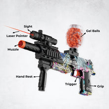 Contixo GB1 Graffiti Automatic Gel Ball Blaster with 30,000 Gel Beads