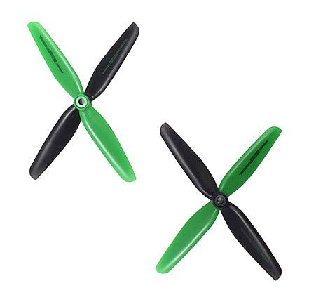 Contixo 4-pcs Main Blades Propellers Extra Spare Replacement Parts for Contixo F20 RC Quadcopter Drones Black/Green