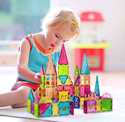 Building Blocks, Toy Blocks, Attractive Windows And Smooth Rounded Edg