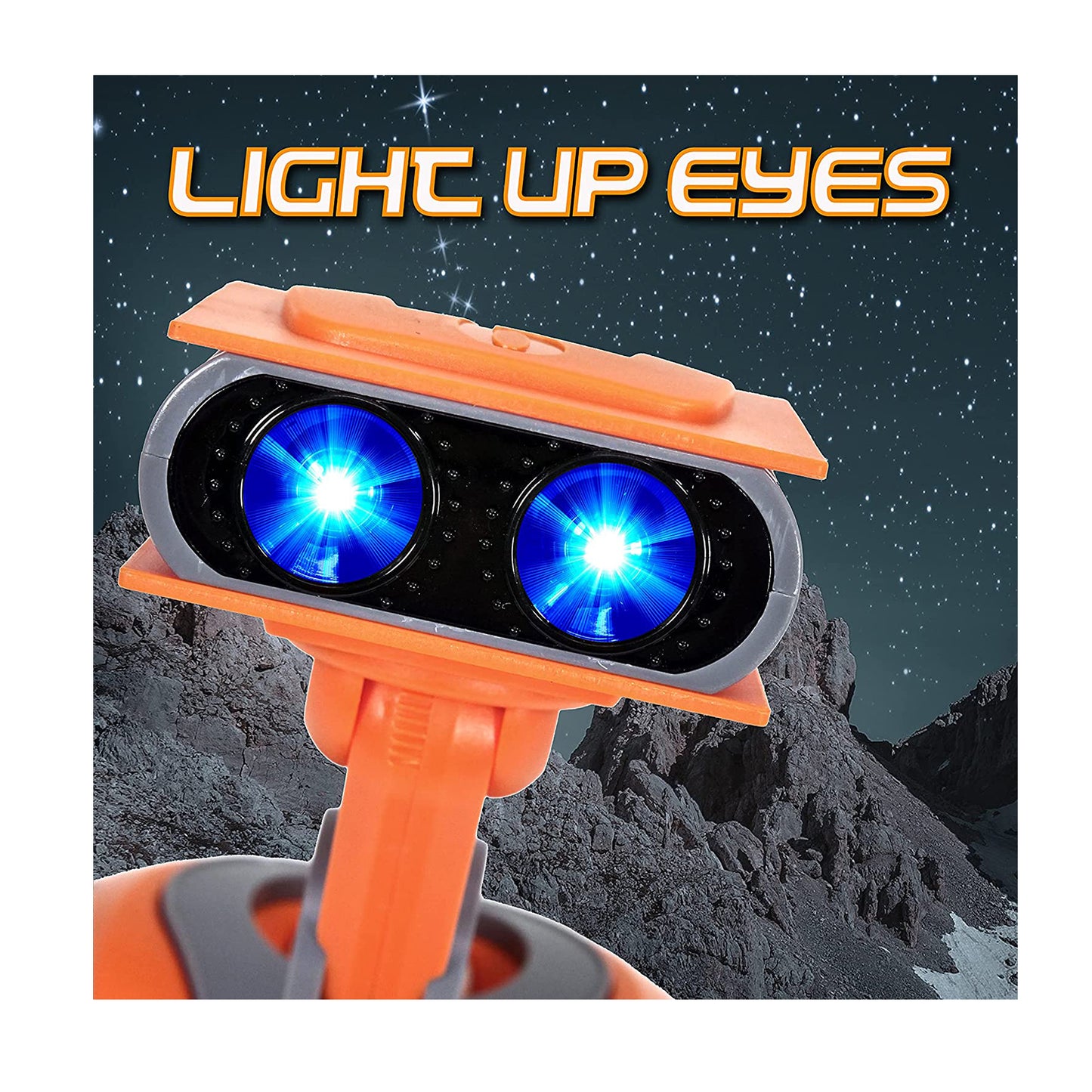 Contixo R5 Moon Rocket Rob-E Electronic Robot Toy for Kids - Dances, Plays Music, Light-Up Eyes