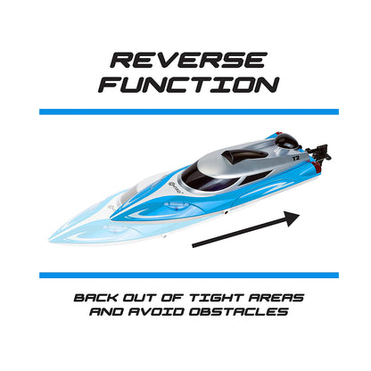 Contixo T2 Water Wizard RC Remote Control Speed Boat